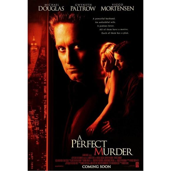 A Perfect Murder (DVD, 1998) Special Edition; M Douglas, G Paltrow, V Mortensen - Picture 1 of 2